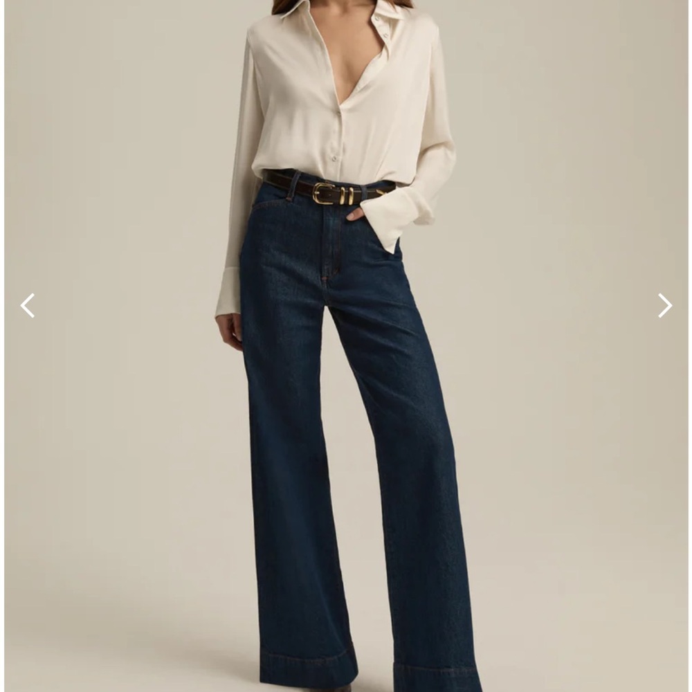 Women's Dark Blue Jeans